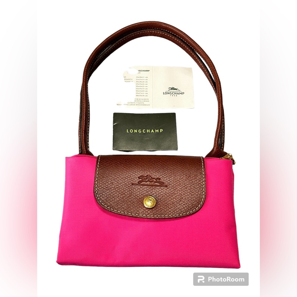 Authentic long champ tote